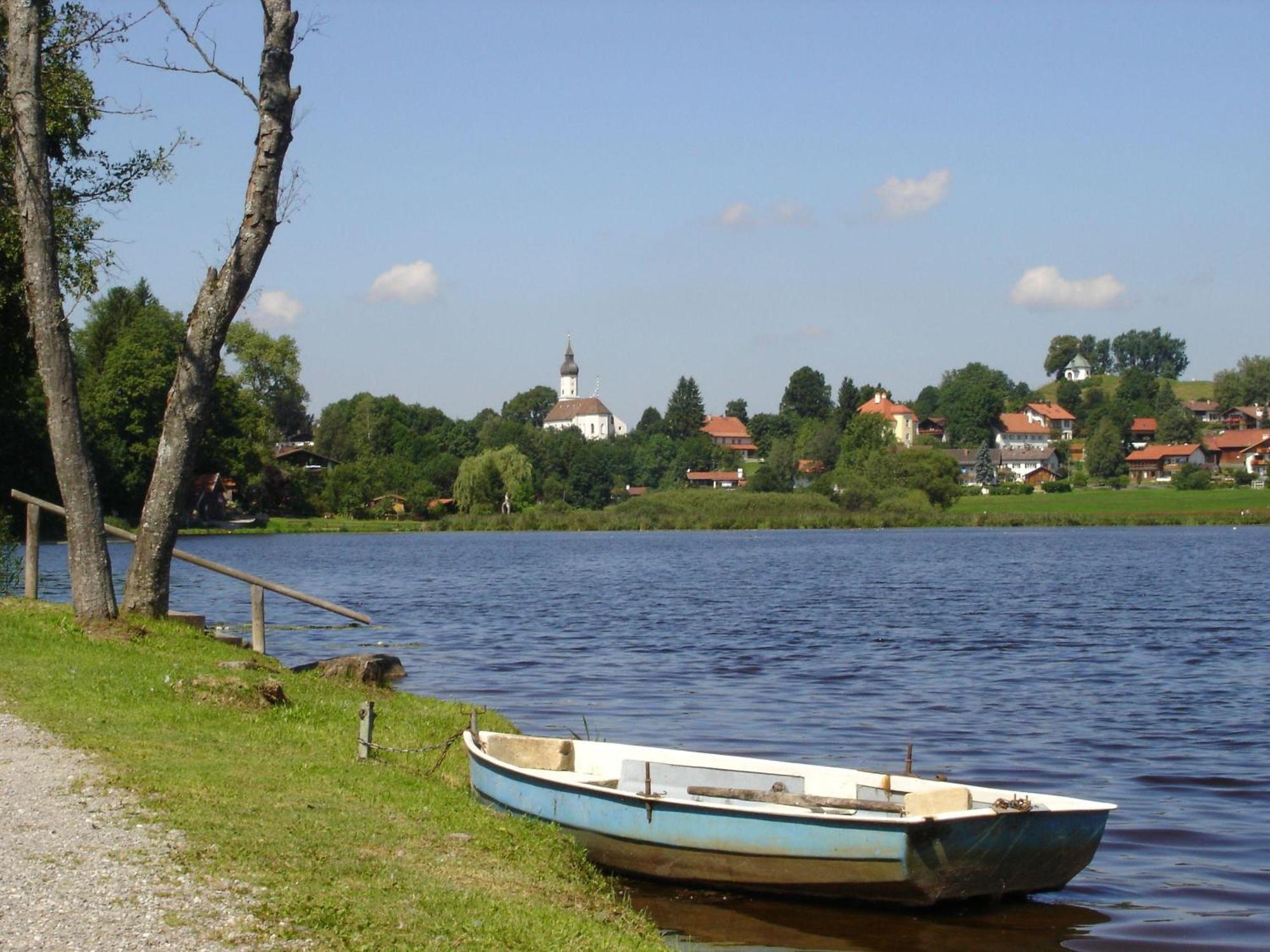 Ferienwohnung-Susanne-Im-Gaestehaus-Bergfrieden Bad Bayersoien ภายนอก รูปภาพ