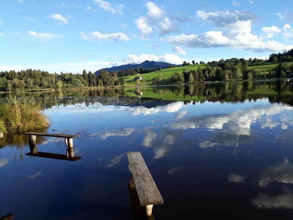 Ferienwohnung-Susanne-Im-Gaestehaus-Bergfrieden Bad Bayersoien ภายนอก รูปภาพ