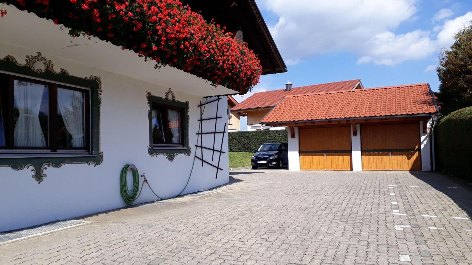 Ferienwohnung-Susanne-Im-Gaestehaus-Bergfrieden Bad Bayersoien ภายนอก รูปภาพ