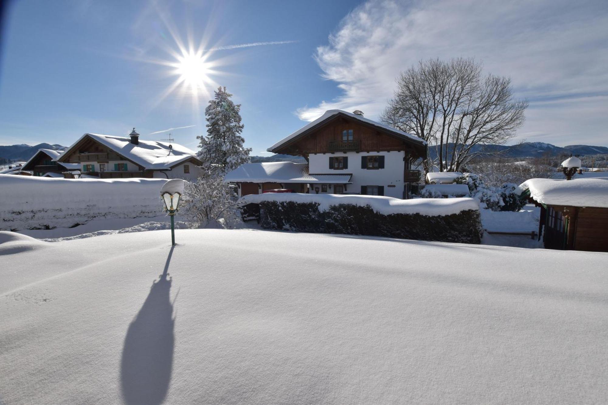 Ferienwohnung-Susanne-Im-Gaestehaus-Bergfrieden Bad Bayersoien ภายนอก รูปภาพ