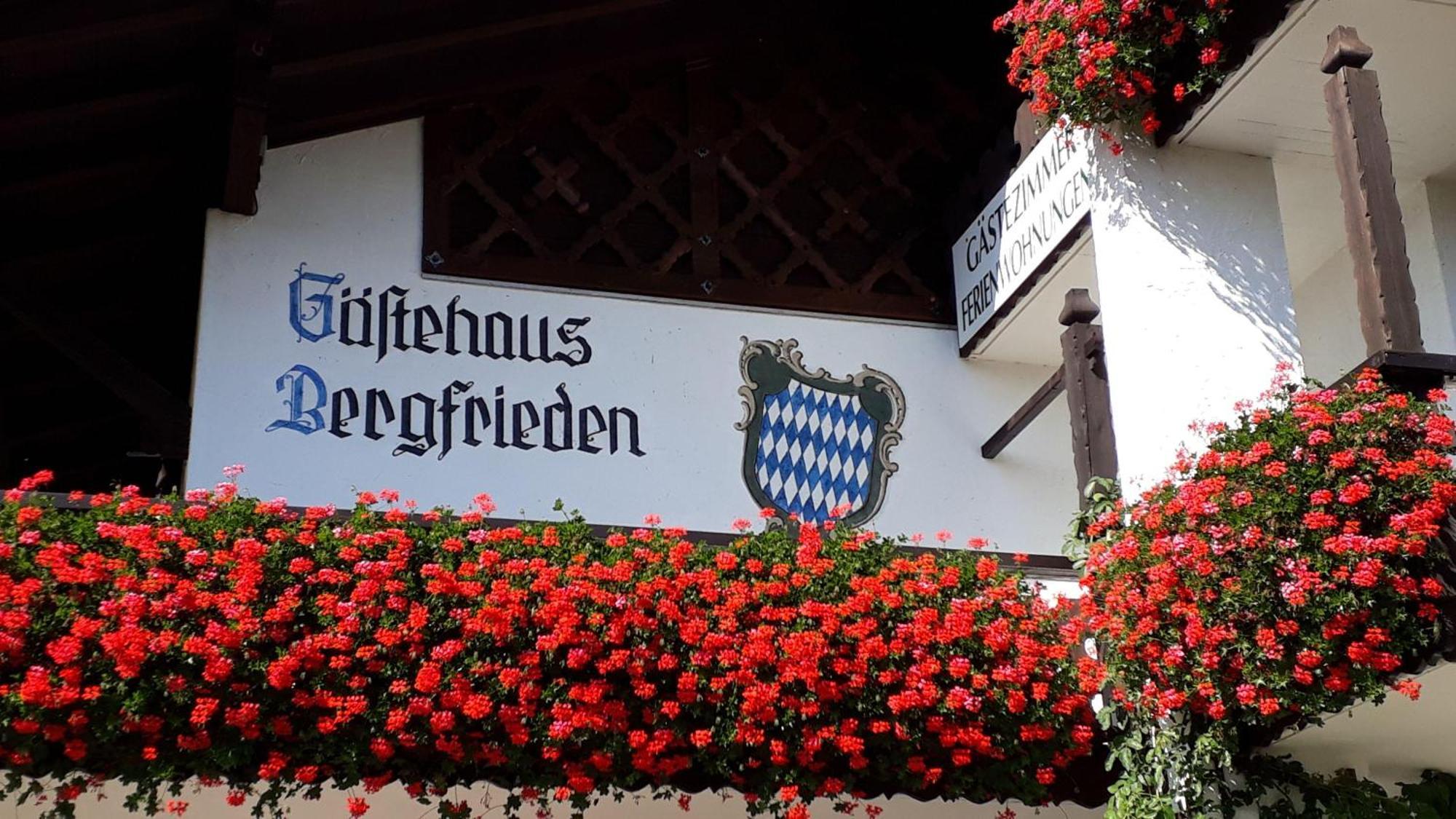 Ferienwohnung-Susanne-Im-Gaestehaus-Bergfrieden Bad Bayersoien ภายนอก รูปภาพ